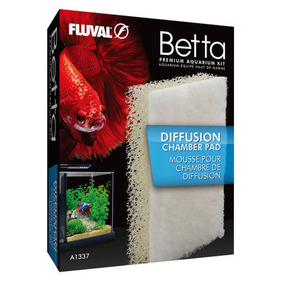 Fluval Betta Diffusion Chamber Pad 4-pack retail packaging