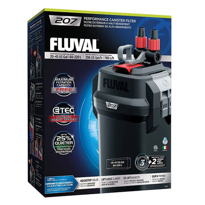 Fluval 207 external canister filter package
