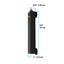Fluval P10 nano heater dimensions diagram, 5.5 inches tall with a 1 inch suction cup base
