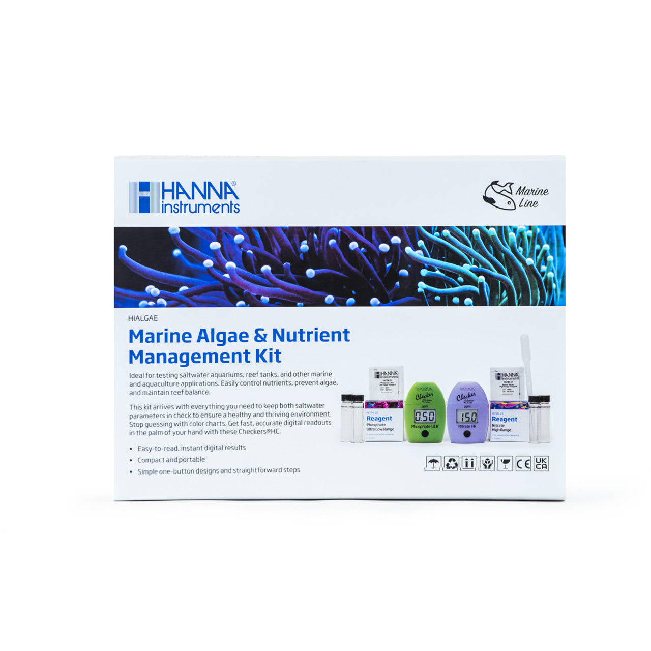 Hanna Instruments HIAlgae – Marine Algae Nutrient Management Kit – Checker® HC Bundle