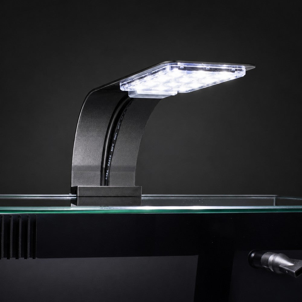 Close-up of the NLL-01 5 watt clamp-on LED supplied with the Ascension 9