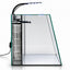 Left side profile of the Ascension 9, showing how far the front pane slopes