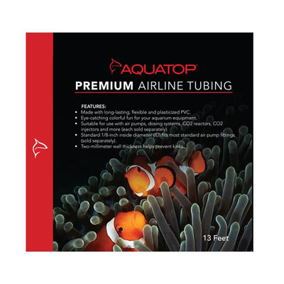 Aquatop AT-4-PAR – Premium Airline Tubing (Black, 13 ft, 1/8" ID)