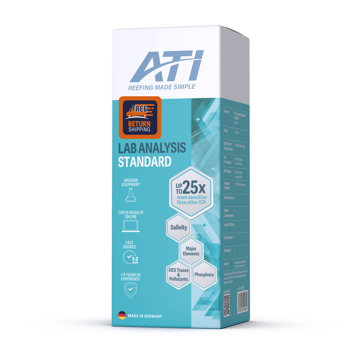 ATI ICP Lab Analysis Standard 1 Test
