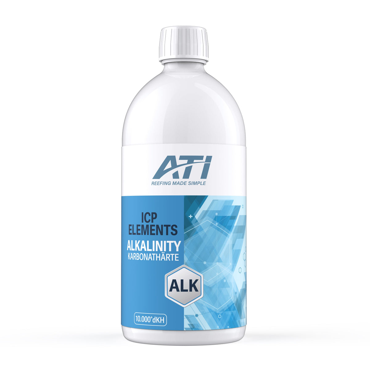 ATI ICP Element Alkalinity 1000 mL reef supplement bottle