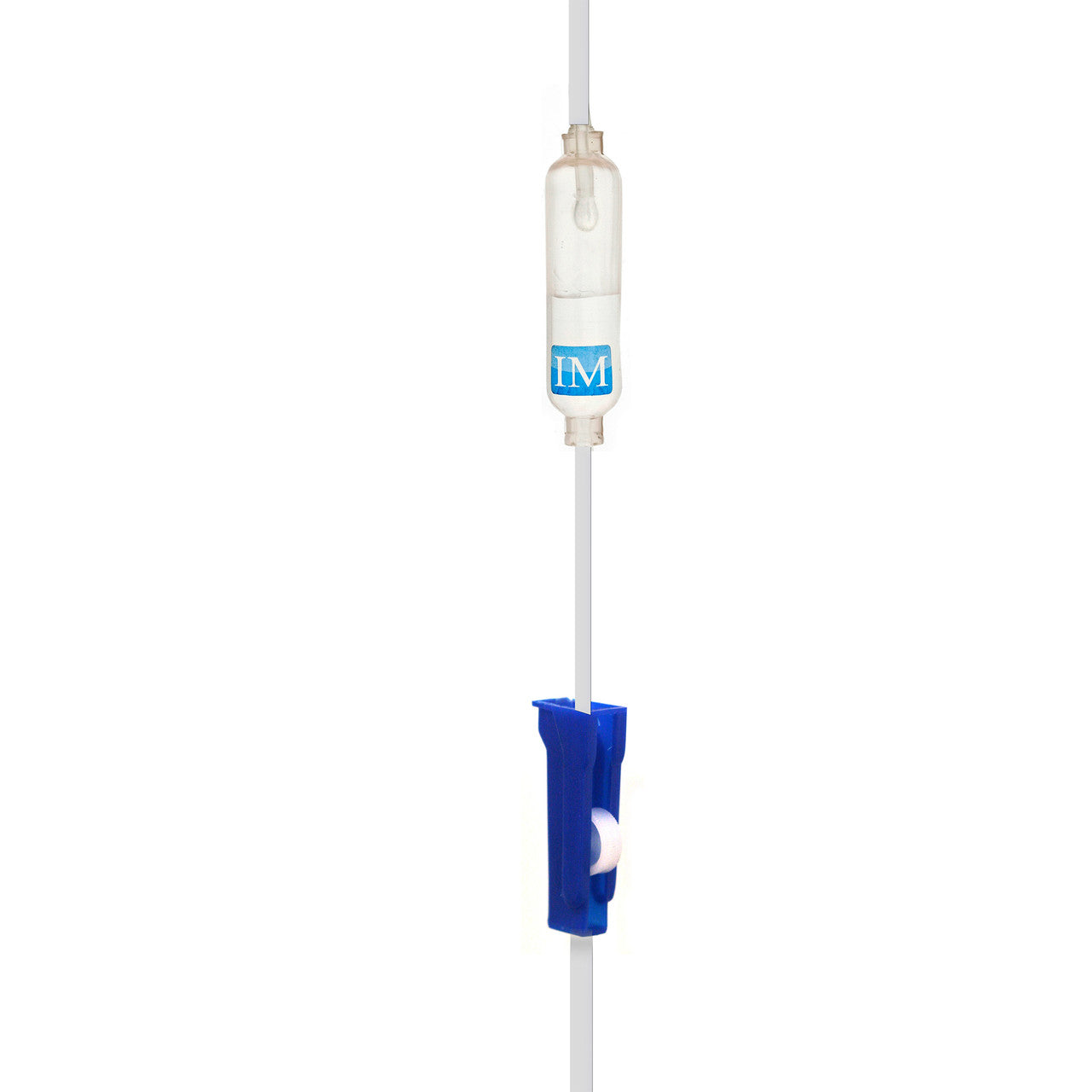 AccuDrip thumb-wheel control clamp
