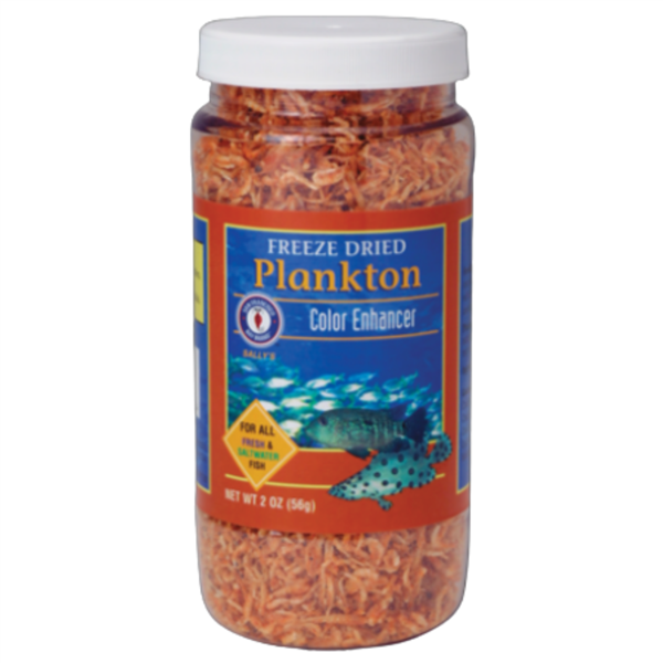SFBB San Francisco Bay Brand Freeze Dried Plankton Color Enhancer 2 oz jar