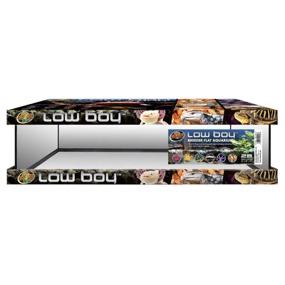 ZooMed Low Boy 28 gallon open-top frag and breeder aquarium
