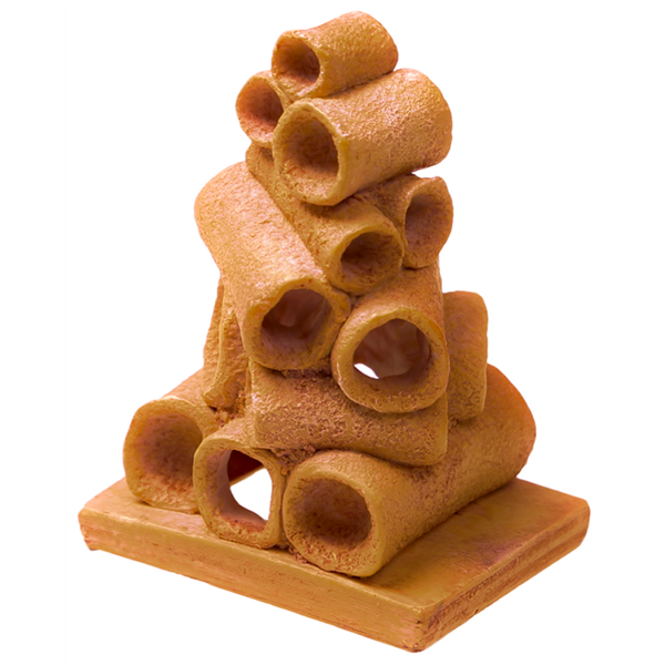 Blue Ribbon Exotic Environments Terra Cotta Pipe Structure