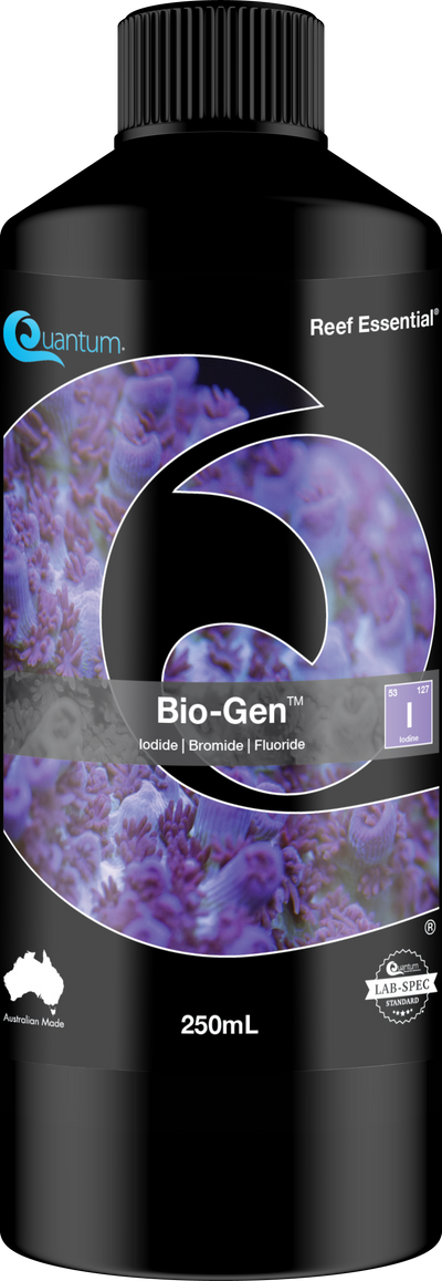 Quantum Bio-Gen - white, blue and violet coral color enhancer for saltwater reef tanks