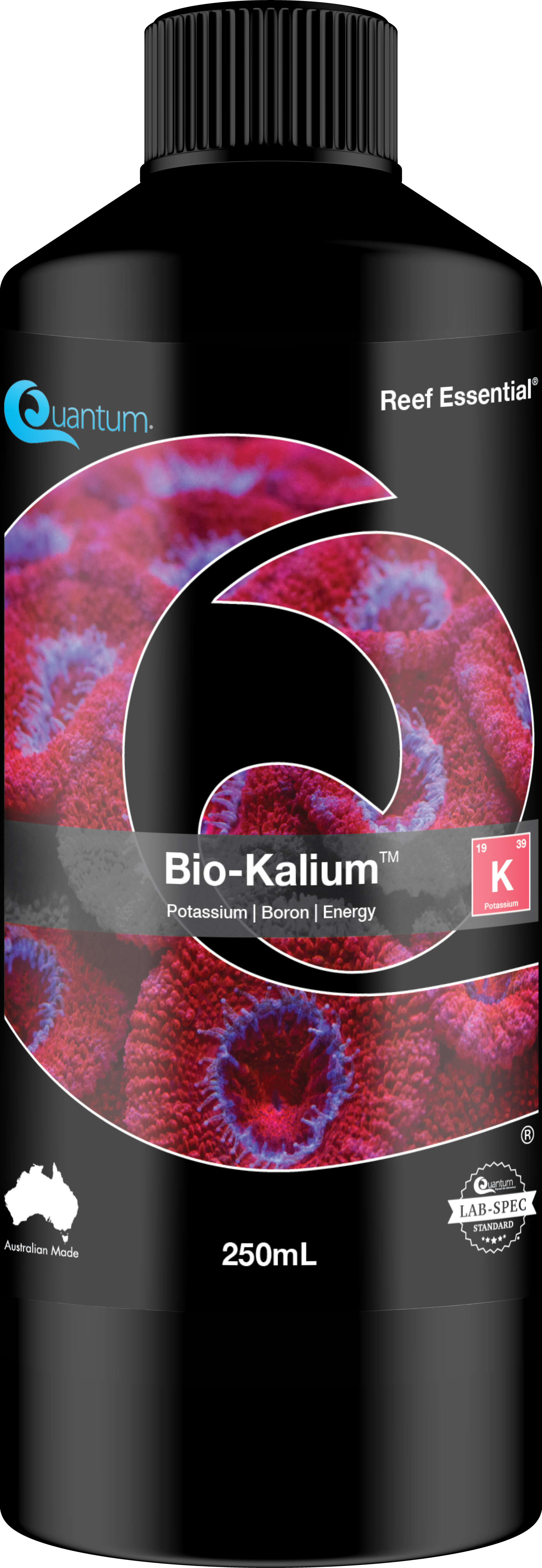Quantum Bio-Kalium - red and pink coral color enhancer for saltwater reef tanks