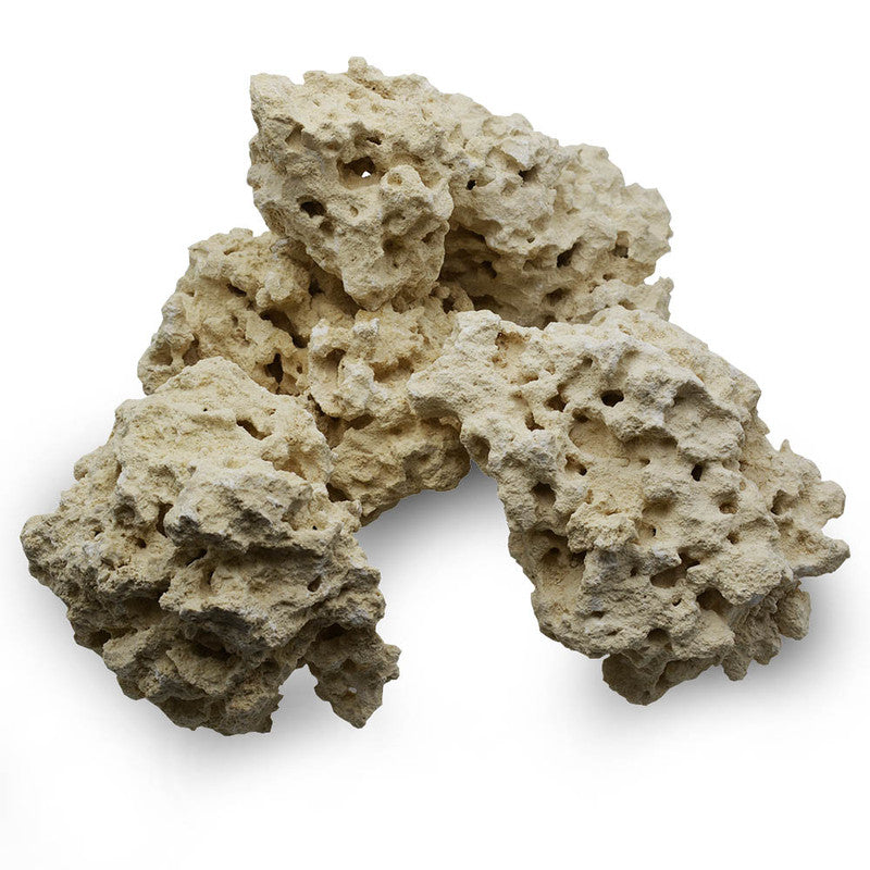 CaribSea South Seas Base Rock porous aragonite reef base rock
