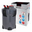 Aquatop CF300 MKII aquarium canister filter next to its retail box