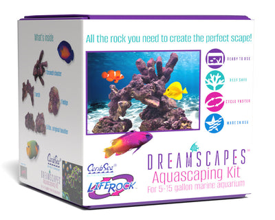 CaribSea LifeRock Dreamscapes aquacultured live rock aquascape assortment
