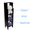 CustomCaddy filter media basket with slide-out shelves