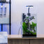 Aqua Worx A2 sand waterfall tank kit planted and running, shown set up on a cabinet