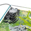 Waterline view showing the internal filter and the sand bed in the C1 kit