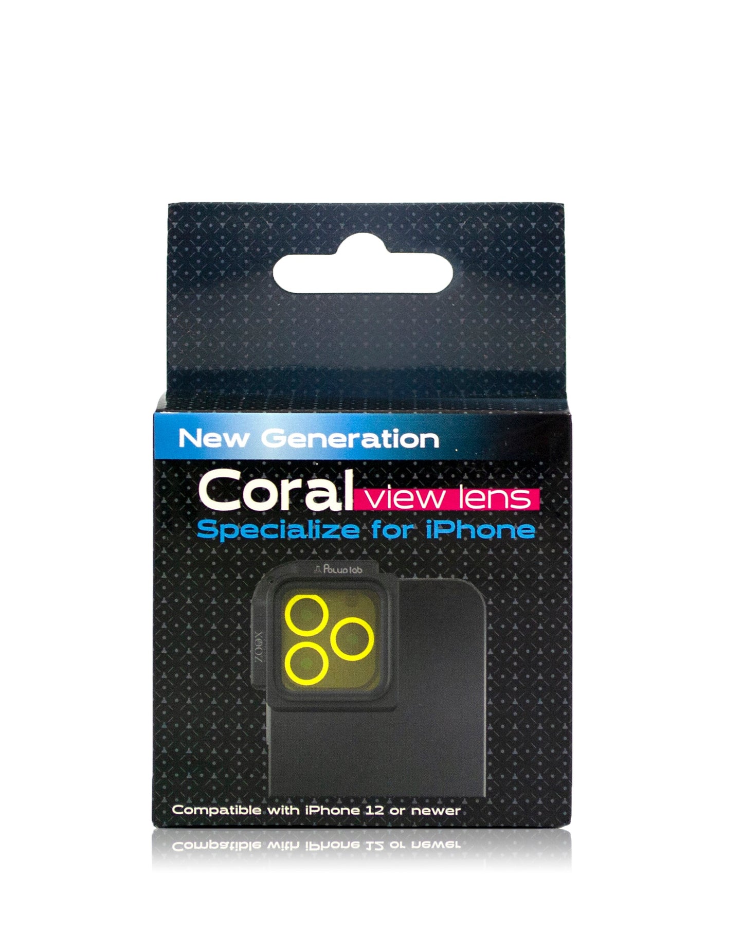 PolypLab Coral View Lens magnetic clip-on iPhone filter for coral photography