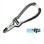 Eva Aquatics 5.5 inch coral cutter, silver stainless, side view