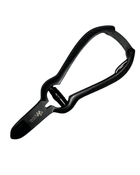 Eva Aquatics 5.5 inch coral cutter in black, side view