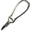 Eva Aquatics 8 inch coral cutter, silver stainless, side view