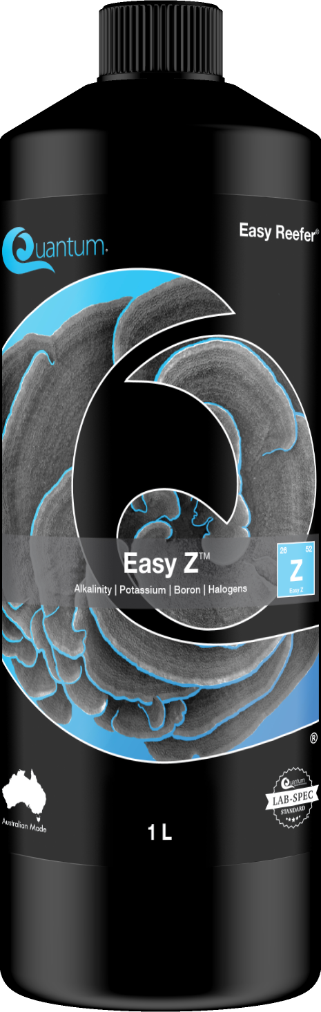 Quantum Easy Z 1 Liter bottle, reef alkalinity and supporting elements supplement