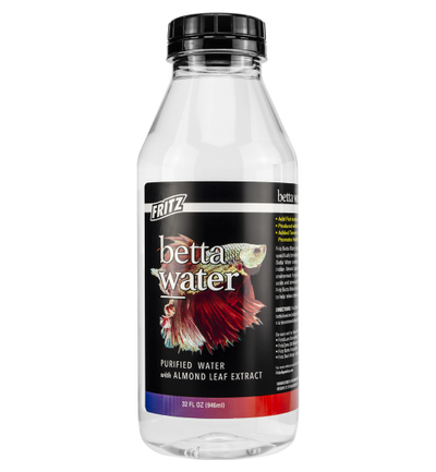 Fritz Betta Water 32 oz bottle, ready-to-use conditioned water for betta fish