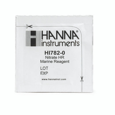 Hanna Instruments HI782-25 / 782-25 | Marine Nitrate High Range Checker Reagents (25 Tests) | Aquarium Testing