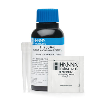 Hanna Instruments HI783‑25 – Marine Magnesium Checker HC Reagent Refill (25 Tests)