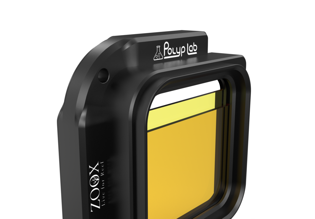 PolypLab Coral View Lens clip-on filter for iPhone