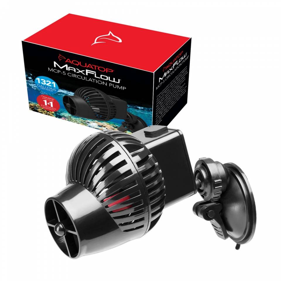 Aquatop MaxFlow MCP-5 1321 GPH circulation pump with box