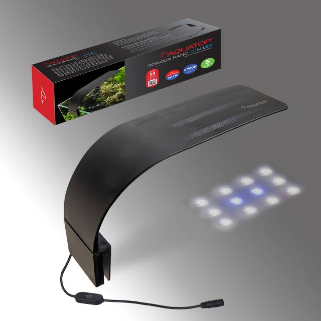 Aquatop SkyAqua Nano Slim NLL-01 LED for rimless tanks with box