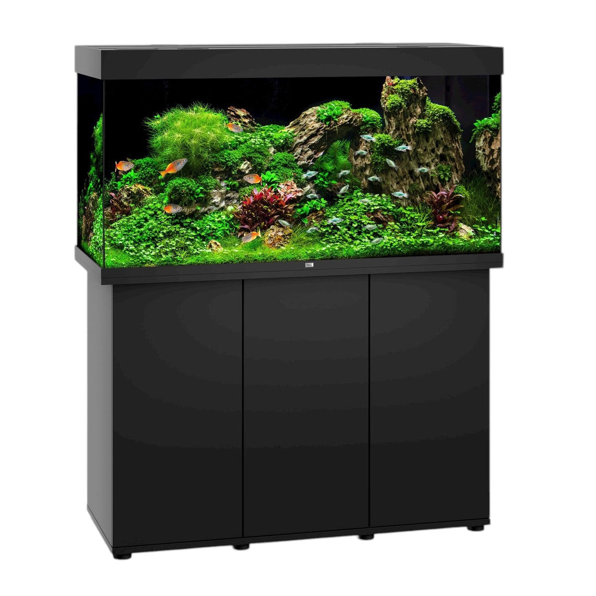Juwel Rio 350 LED aquarium and SBX cabinet set, black