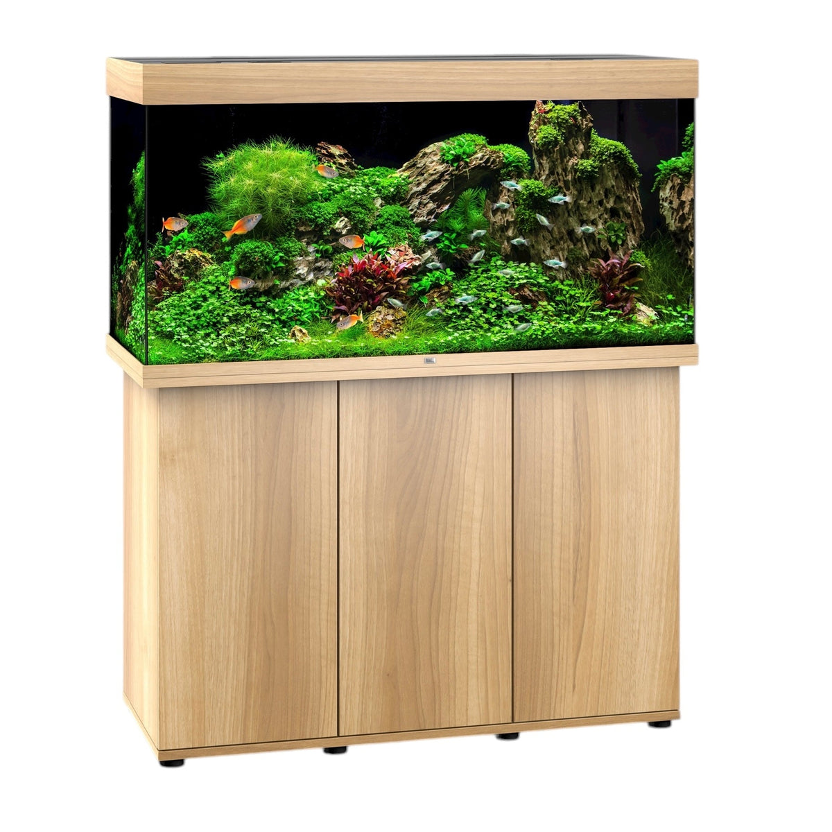 Juwel Rio 350 LED aquarium and SBX cabinet set, light wood