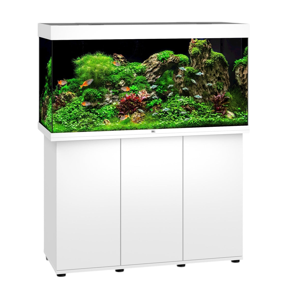 Juwel Rio 350 LED aquarium and SBX cabinet set, white