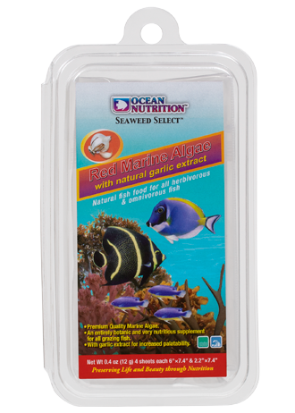 Ocean Nutrition Seaweed Select Red dried marine algae sheets for herbivorous fish