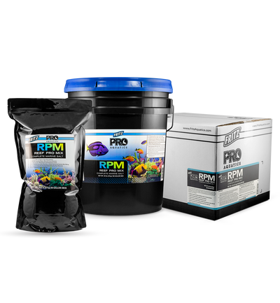 Fritz RPM Reef Pro Mix size lineup