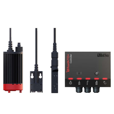Red Sea ReefATX+ controller with antennas on a white background