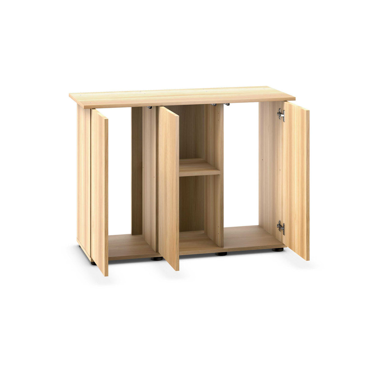 Juwel SBX Rio 180 cabinet, light wood, doors open