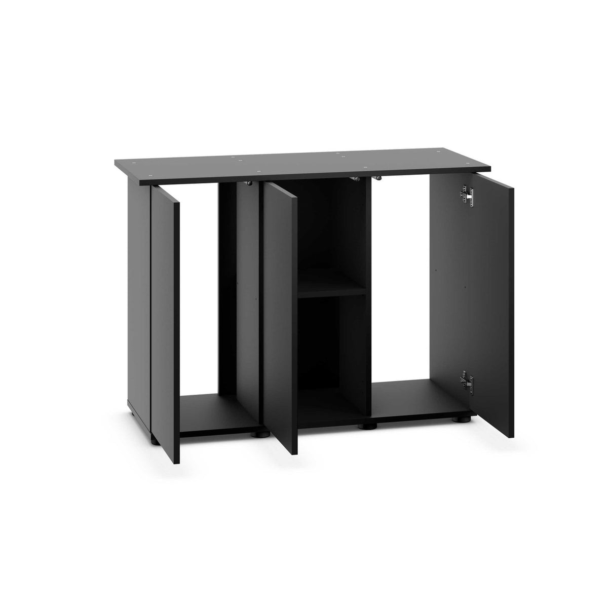Juwel SBX Rio 180 cabinet, black, doors open