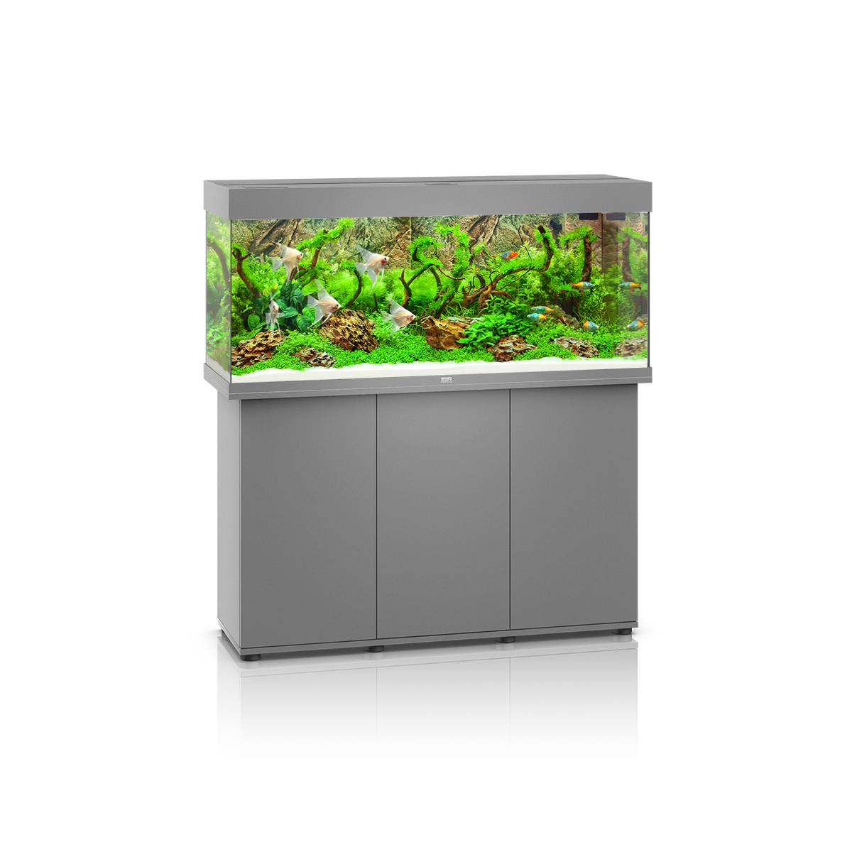 Juwel Rio 240 LED aquarium and SBX cabinet set, grey