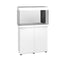 Juwel Rio 125 LED aquarium and SBX cabinet set, white, front