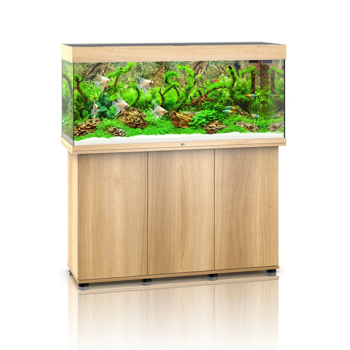 Juwel Rio 240 LED aquarium and SBX cabinet set, light wood