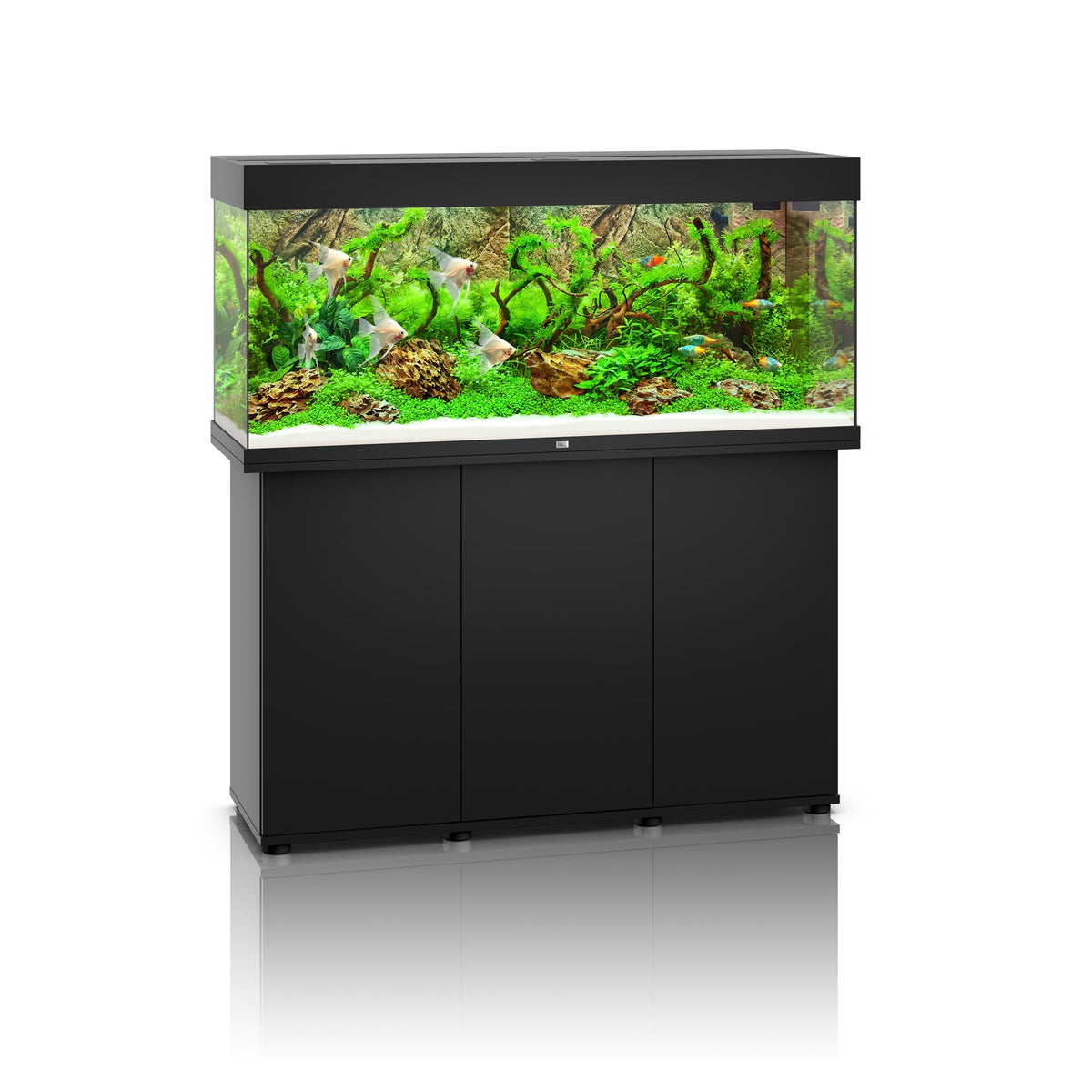 Juwel Rio 240 LED aquarium and SBX cabinet set, black