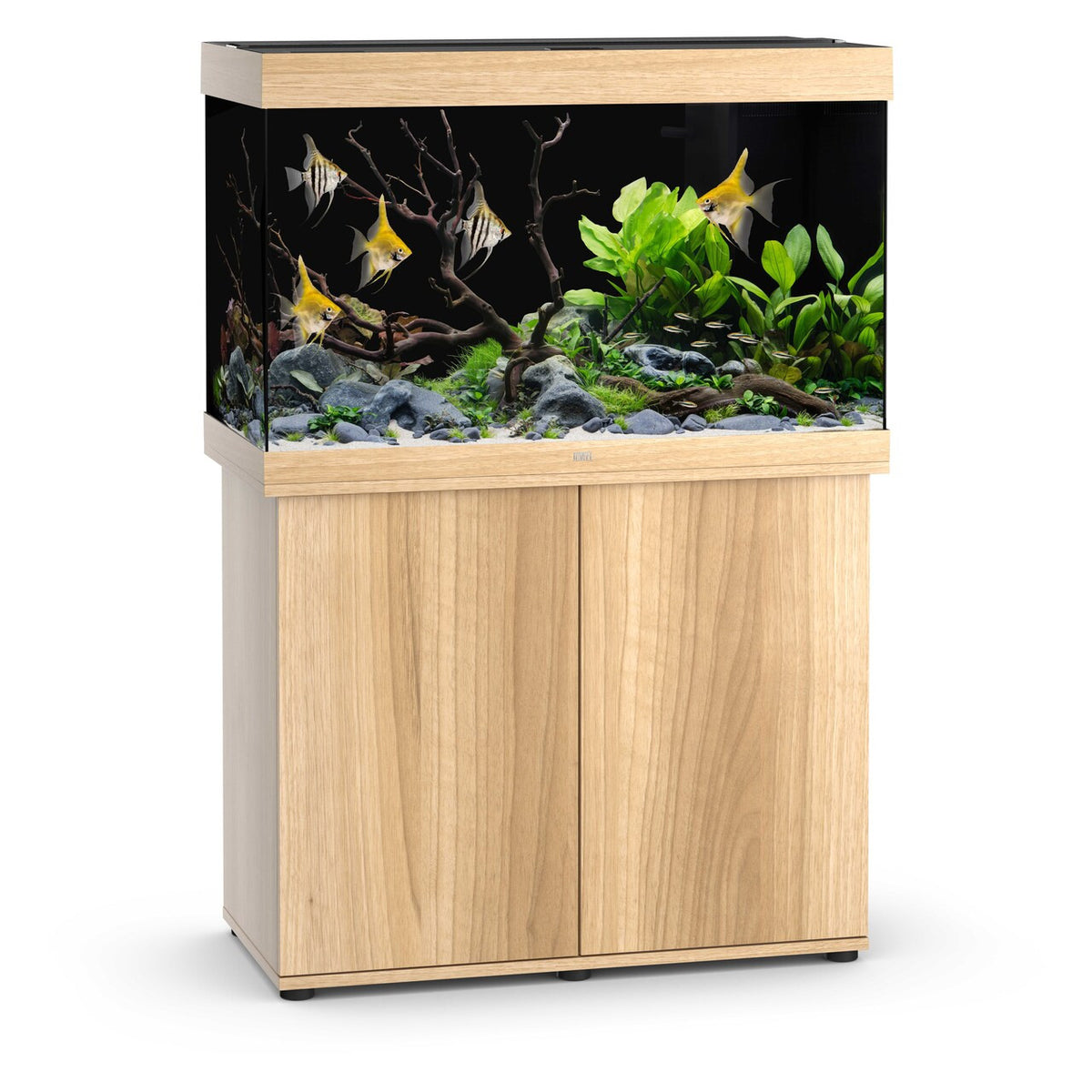 Juwel Rio 290 LED aquarium and SBX cabinet set, light wood