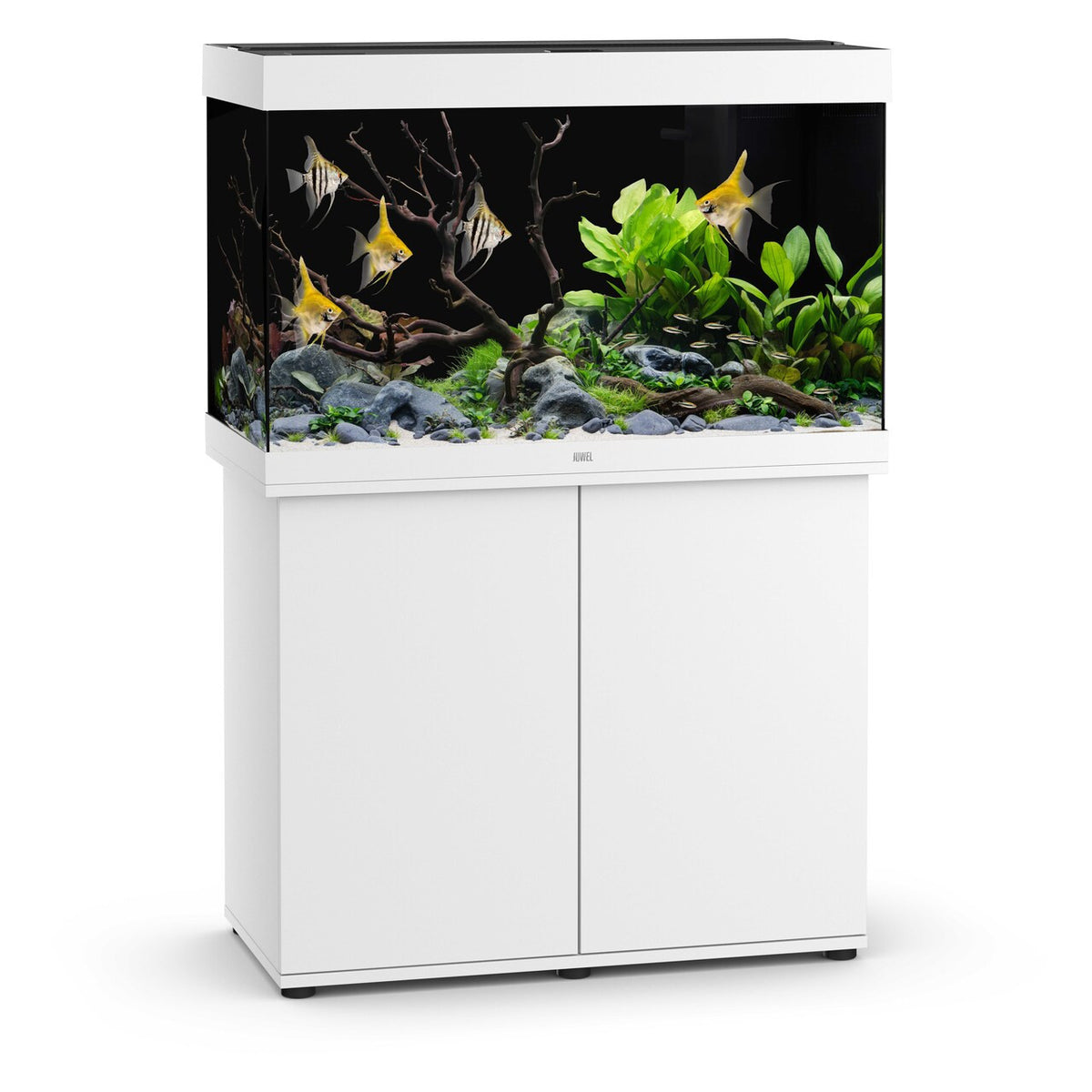 Juwel Rio 290 LED aquarium and SBX cabinet set, white