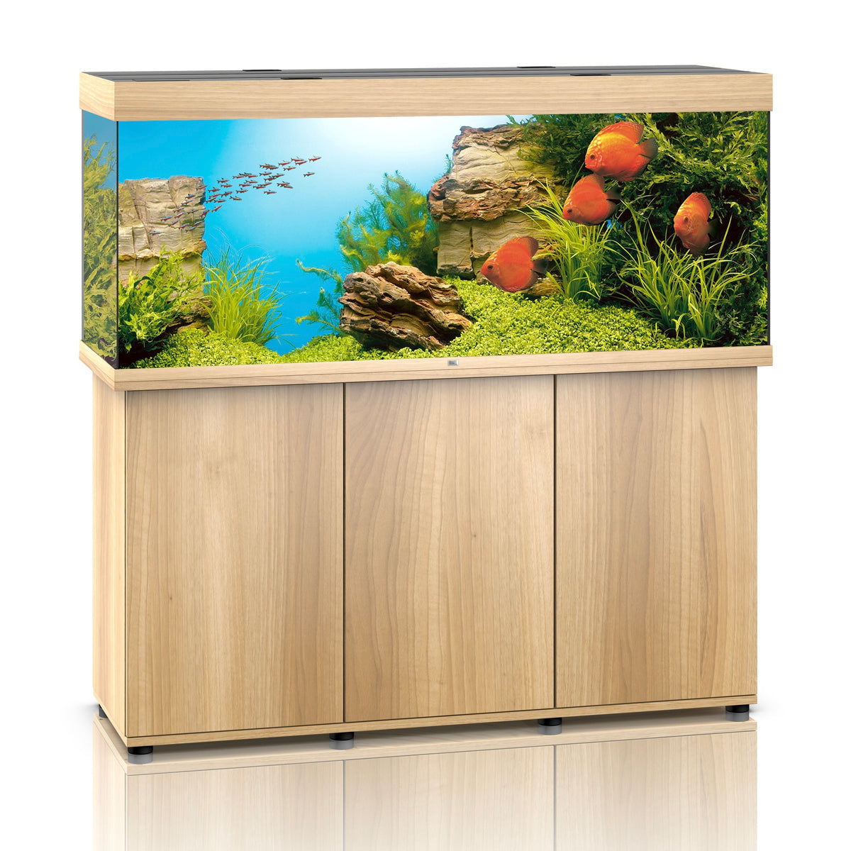 Juwel Rio 450 LED aquarium and SBX cabinet set, light wood