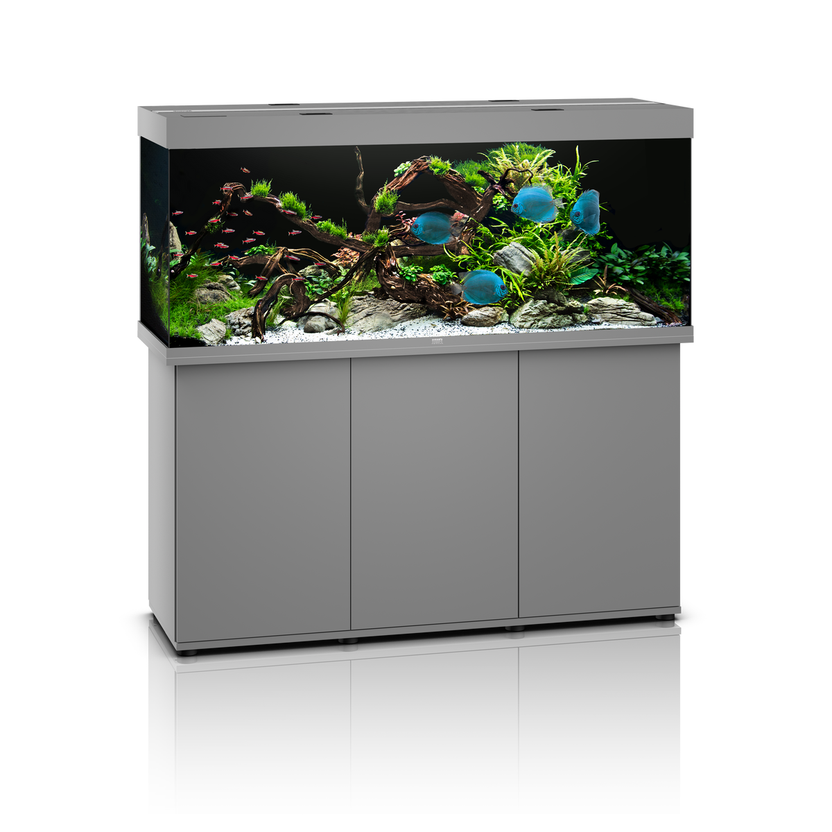 Juwel Rio 450 LED aquarium and SBX cabinet set, grey