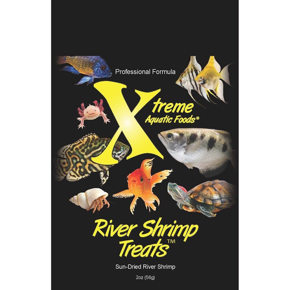 Xtreme Sun-Dried River Shrimp, whole dried river shrimp treat