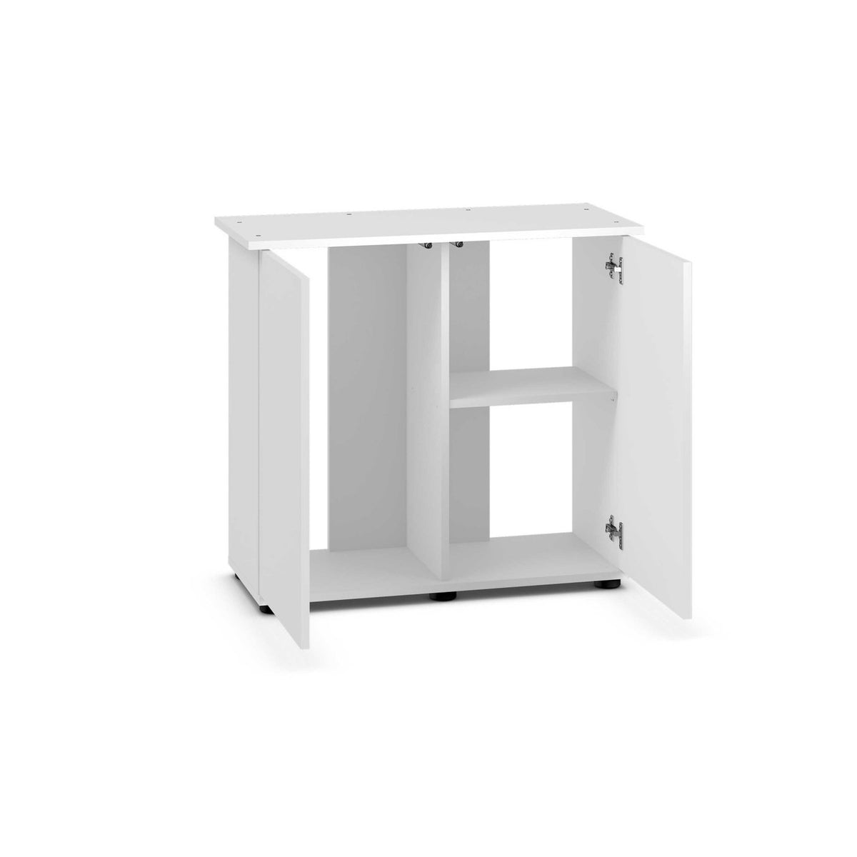 Juwel SBX Rio 125 cabinet, white, doors open